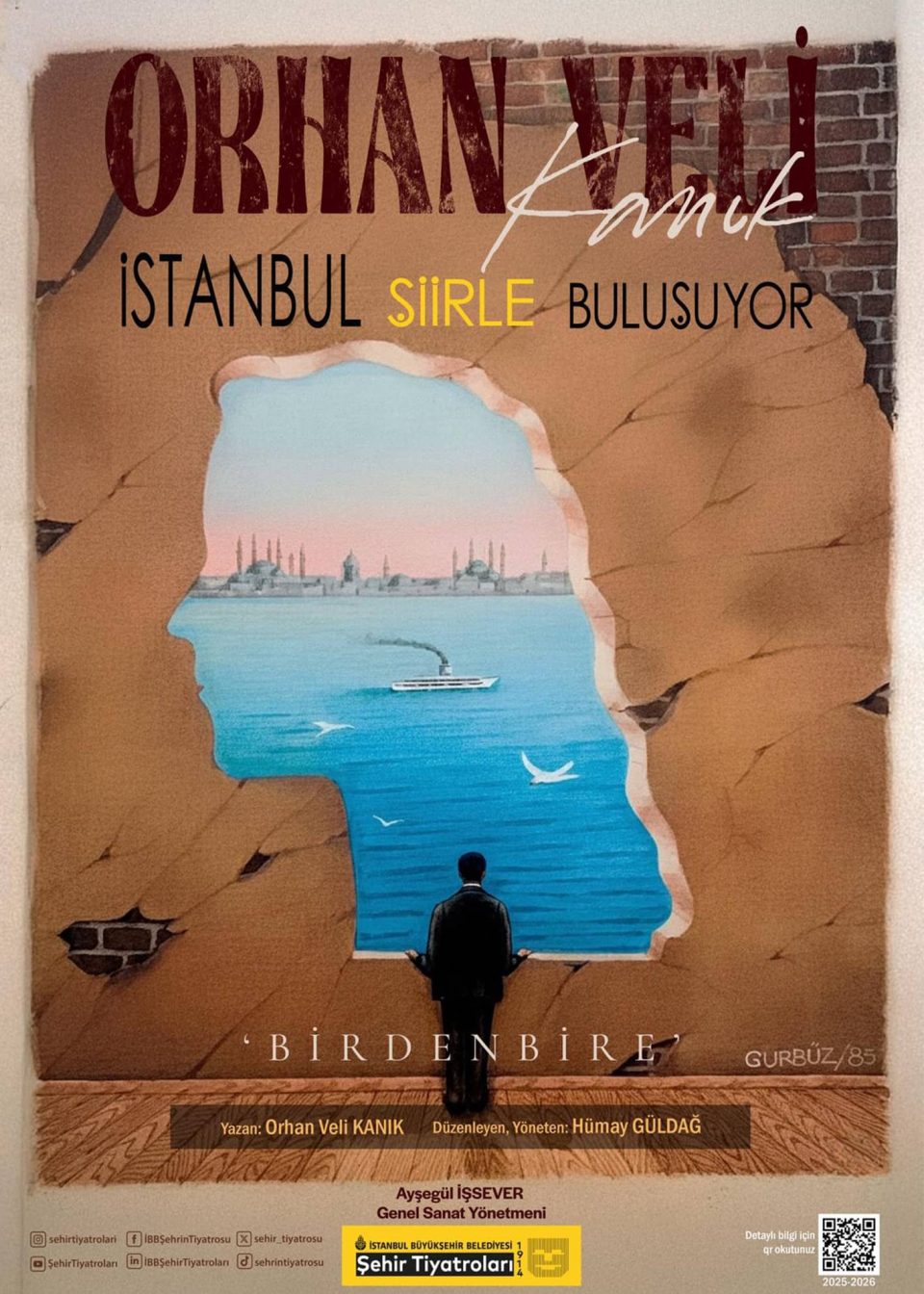 İstanbul Şiirle Buluşuyor: ''Birdenbire'' Orhan Veli