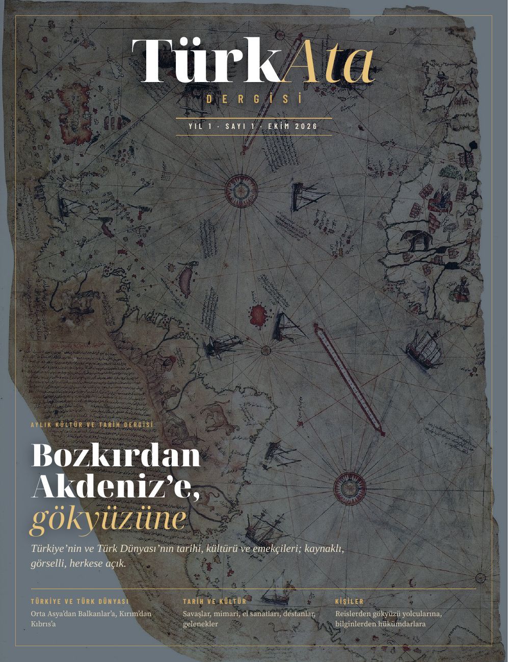 TürkAta Dergisi Sayı 1, sayfa 1