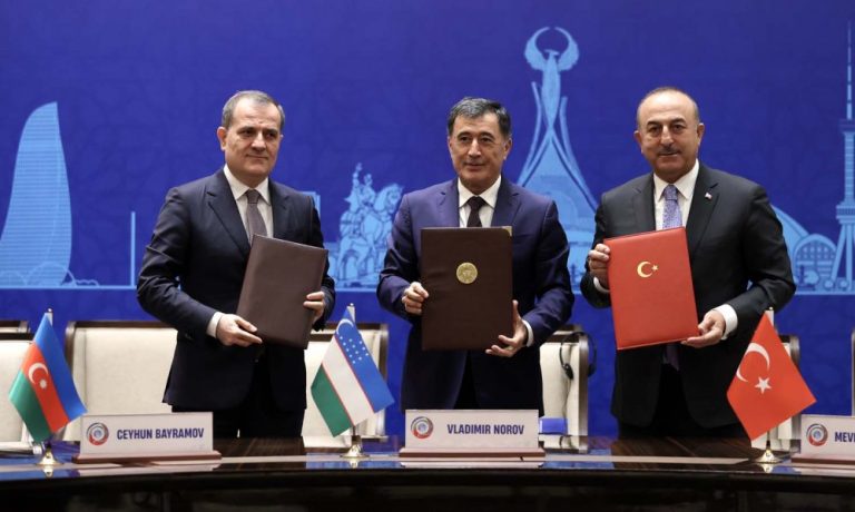 turkiye-azerbaycan-ozbekistan-taskent'te-bir-araya-geldi