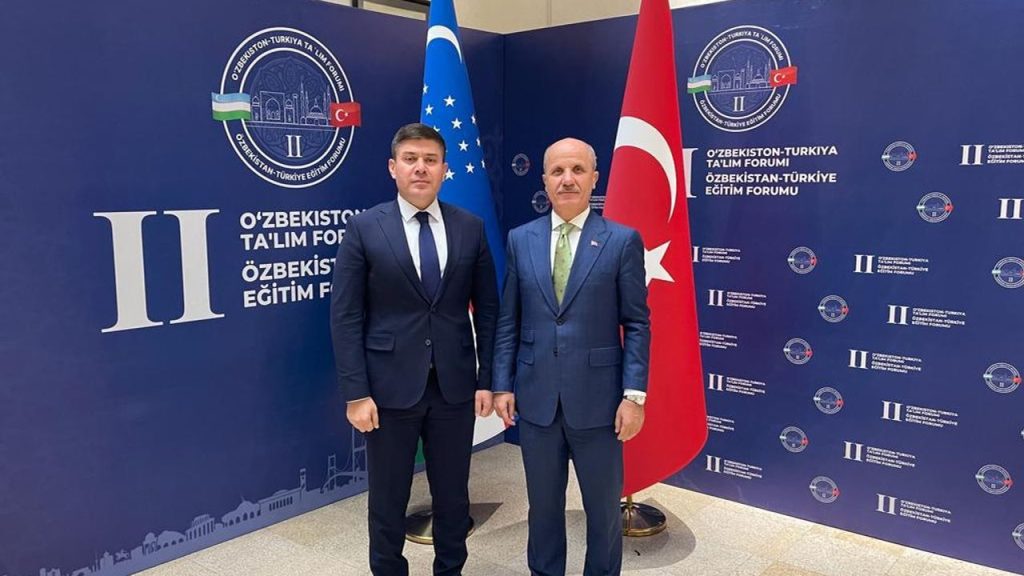 Türkiye ve Özbekistan arasında yükseköğretim boyutunda işbirliği