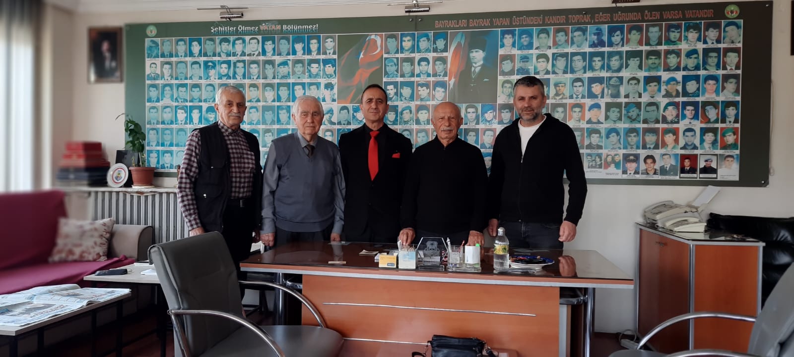 Şehit Aileleri Federasyonu’na Ziyaret