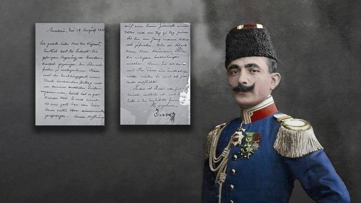 “Türkler Direnir” Enver Paşa’nın Kayıp Mektubu
