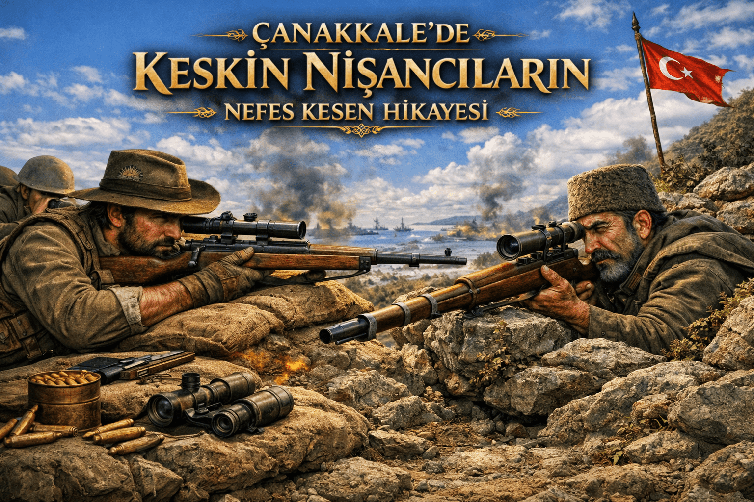 Çanakkale’de Keskin Nişancıların Nefes Kesen Hikayesi