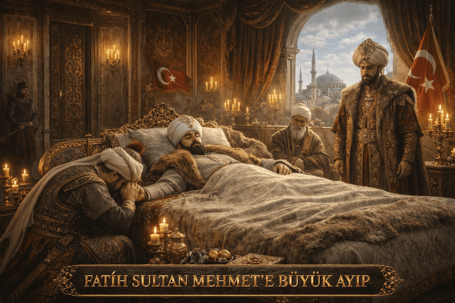 FATİH SULTAN MEHMET’İN NAAŞINA BÜYÜK AYIP